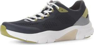 Gabor Rollingsoft Keilsneaker, Freizeitschuh, Halbschuh, Schnürschuh mit Kontrastbesätzen, Weite G