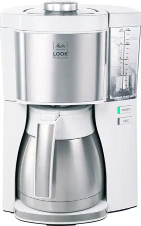 Melitta Filterkaffeemaschine "Look Therm Perfection 1025-15", 1,25 l Kaffeekanne, Papierfilter, 1x4