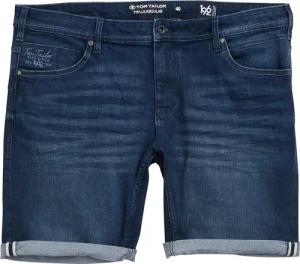 TOM TAILOR Herren TTPLUS REGULAR FIT Shorts, blau, Uni, Gr. 46