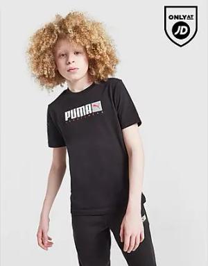 PUMA Core T-Shirt Kinder, Black