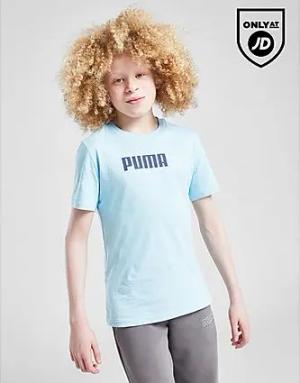 PUMA Core T-Shirt Kinder, Blue