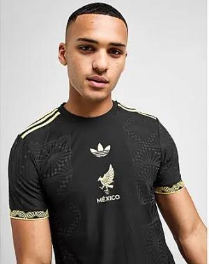 adidas Originals Mexico Gold Shirt - Herren, Schwarz