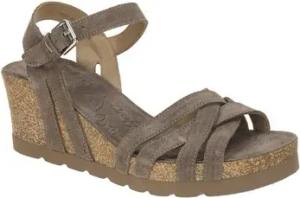 Panama Jack Sandalen Sandaletten Vera B5 Keil Sandale Velour Vera B5