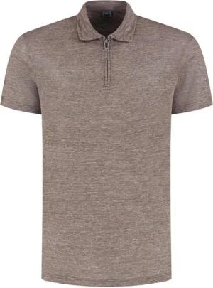 Fedeli - Polo-shirt S/s Knitted Man - Größe 46 - braun