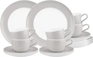 Seltmann Weiden Kombiservice Liberty Pure Colors Kaffeeservice 18er Set (18-tlg), Porzellan