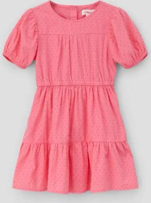 s.Oliver Minikleid Kleid mit Raffungen und Cut-out Cut Out