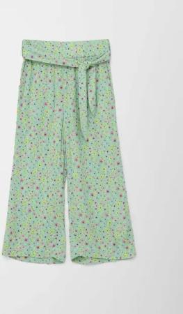 s.Oliver 7/8-Hose Wide-Leg Hose mit Allover-Print