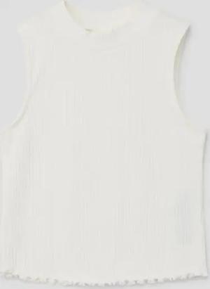 s.Oliver T-Shirt Ärmelloses Shirt mit All-over-Print