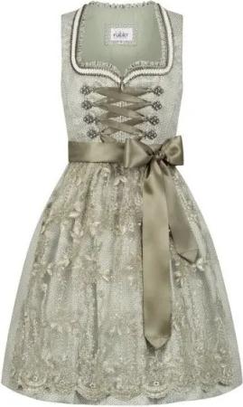 Nübler Dirndl Mini-Dirndl Vivian in Grün von Nübler