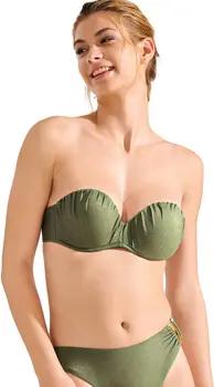 Lisca  Bikini Ober- und Unterteile Badeanzug-Oberteil Bandeau-Balconnet vorgeformt IMPERIA