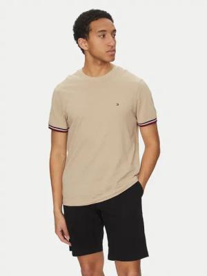 Tommy Hilfiger T-Shirt Global Stripe MW0MW38630 Beige Regular Fit