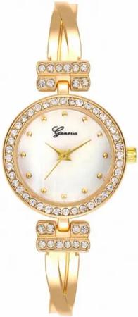 YRIIOMO Quarzuhr Elegante Damen Armbanduhr mit Quarzwerk, dekorativen Zierelementen und, (klar ablesbarem Zifferblatt – Perfekt für den Alltag und stilvolle, Outfits)