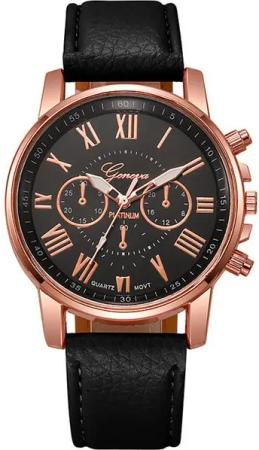 YRIIOMO Quarzuhr Elegante Damenarmbanduhr mit Quarzwerk, römischen Ziffern und, Doppelanzeige – Stilvolle und leichte Uhr für den täglichen Gebrauch