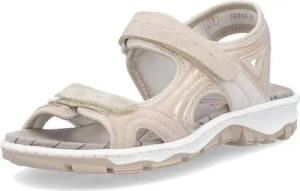 Rieker Damen Sandale Hausschuh