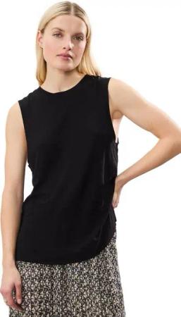 Next Stricktop Weiches Rundhals-Tanktop Pullunder (1-tlg)