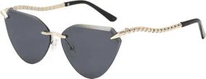 YRIIOMO Sonnenbrille Stylische Sonnenbrille mit einzigartigem Schlangendesign, Retro (Katzenaugenform und UV380 Schutz – Perfekt für Alltag, Outdoor und, modische Auftritte)