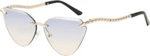 YRIIOMO Sonnenbrille Stylische Sonnenbrille mit einzigartigem Schlangendesign, Retro (Katzenaugenform und UV380 Schutz – Perfekt für Alltag, Outdoor und, modische Auftritte)