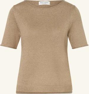 Marc O'Polo Strickshirt mit Leinen