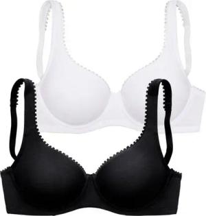 petite fleur T-Shirt-BH (Packung, 2er-Pack) mit Bügel aus weicher Baumwollqualität