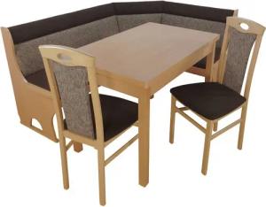moebel-direkt-online Eckbankgruppe Madrid, (Spar-Set, 4tlg. Set)