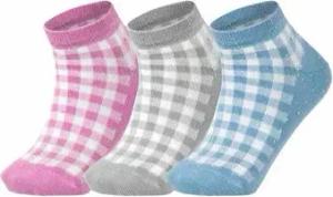 Esprit Sneakersocken Pixel Checks 3-Pack (3-Paar) mit Karo Muster