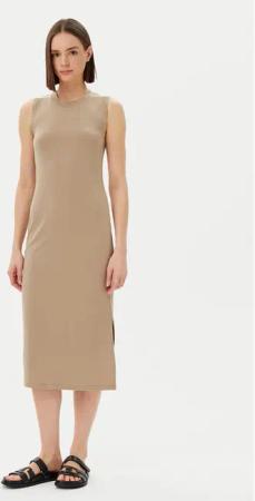 Marc O'Polo Kleid für den Alltag 503 3087 59031 Beige Slim Fit