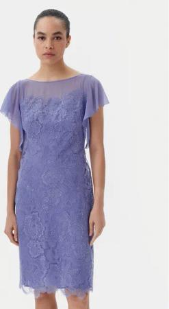 Luisa Spagnoli Coctailkleid Paniere 541685 Blau Regular Fit