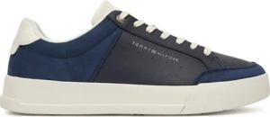 Tommy Hilfiger Sneakers Court Mix Lnubuck FM0FM05410 Dunkelblau