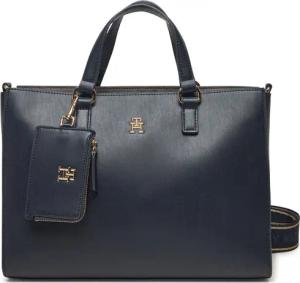 Tommy Hilfiger Handtasche Joy Satchel AW0AW16814 Dunkelblau