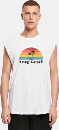 Merchcode Long Beach Sleeveless Tee