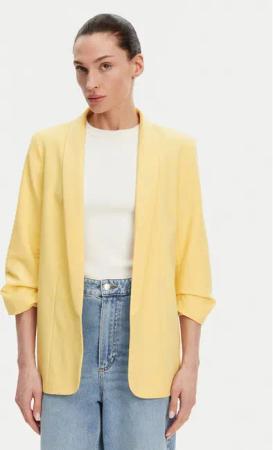 Pieces Sakko Bosella 17090996 Gelb Regular Fit