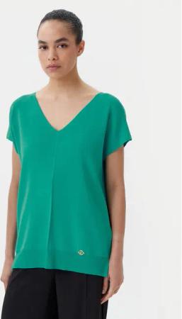 Luisa Spagnoli Pullover Caracalla 58686 Grün Regular Fit