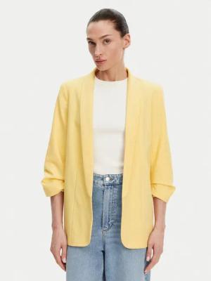 Pieces Sakko Bosella 17090996 Gelb Regular Fit