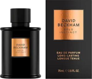 DAVID BECKHAM Eau de Parfum Bold Instinct 75 ml, holziger aromatischer Duft
