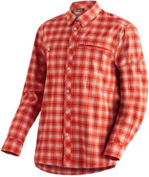 Maier Sports Outdoorhemd Kasen L/S M Herren Hemd, langarm Karohemd für Outdoor und Freizeit