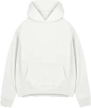 Burocs Basic Oversized Hoody Weiß