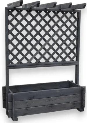 promadino Spalier, Pergola mit Pflanzkasten, BxTxH: 102x65x140 cm
