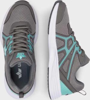 Sneaker - grau / türkis - Gr. 41 von Goldner Fashion