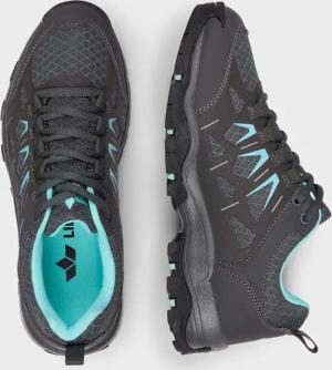 Sneaker - grau / türkis - Gr. 37 von Goldner Fashion