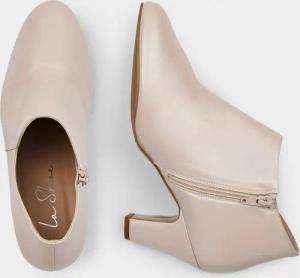 Stiefeletten - beige - Gr. 36 von Goldner Fashion