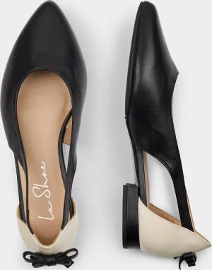 Pumps - schwarz / weiß - Gr. 41 von Goldner Fashion