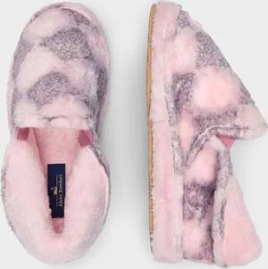 Hausschuhe - rosé / grau - Gr. 37 von Goldner Fashion