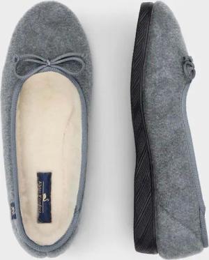 Hausschuhe - grau - Gr. 36 von Goldner Fashion