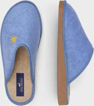 Pantoffel - blau - Gr. 42 von Goldner Fashion