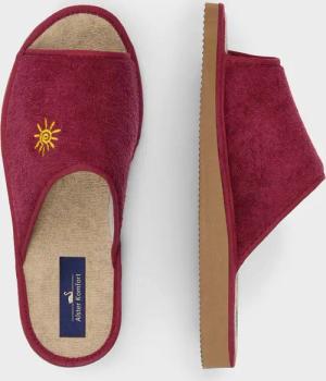 Pantoletten - rot - Gr. 40 von Goldner Fashion