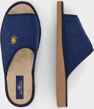 Pantoletten - marine - Gr. 37 von Goldner Fashion