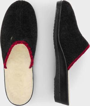 Pantoffel - anthrazit - Gr. 40 von Goldner Fashion