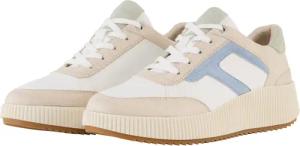 TOM TAILOR Damen Sneaker mit Plateau, beige, Gemustert, Gr. 37