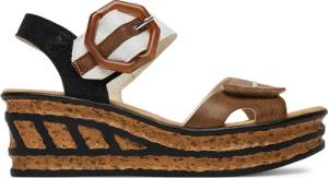 Rieker Sandalen 68176-64 Braun