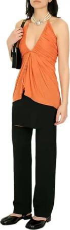 Rick Owens - Scarlett Top Tangerine - Größe 44 - orange